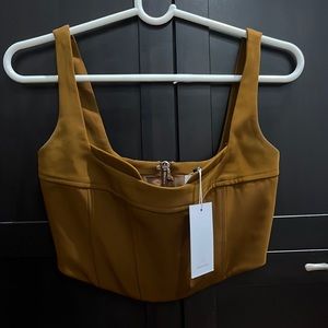 Brand New Lovers and Friends corset top